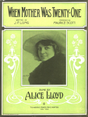 When Mother Was Twenty-One, Maurice Scott, 1912