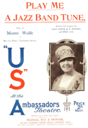 Play Me A Jazz-Band Tune, Clay Smith; R. P. Weston; Bert Lee, 1919