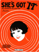 She's Got It, Benny Davis; Harry Akst; L. Wolfe Gilbert, 1927