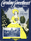 Carolina Sweetheart, Billy James, 1925