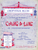 Chop-Stick Blues, Arthur Johnston, 1927