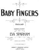 Baby Fingers, Eva B. Sparham, 1933