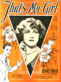 That's My Girl, Lou Gold, 1926