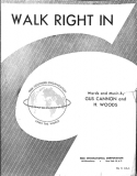 Walk Right In, Gus Cannon; Harry Woods, 1930