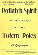 Potlatch Spirit, Charles Lagourgue, 1913