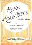 Home Again Blues version 2, Irving Berlin; Harry Akst, 1920