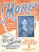 More, Abner Silver; Sidney D. Mitchell; Lew Pollack, 1923