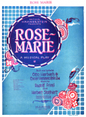 Rose Marie, Rudolf Friml, 1924