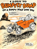 I Love To Bumpity Bump, Al Sherman; Al Lewis; Carmen Lombardo, 1928