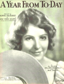 A Year From To-Day, Al Jolson; Ballard Macdonald; Dave Dreyer, 1929