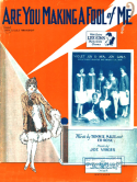 Are You Making A Fool Of Me?, Joe M. Verges, 1928