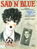 Sad N Blue, Benny Davis; Harry Akst, 1927