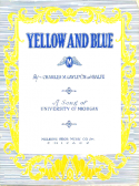 The Yellow And Blue, Balfe, 1928