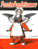 Annie Annhäuser, William J. (Billy) Vanderveer, 1908