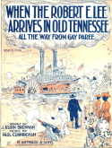 When The Robert E. Lee Arrives In Old Tennessee, Paul Cunningham, 1918
