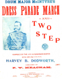 Dress Parade March And Two-Step, Frank W. Meacham, 1894