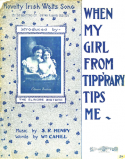 When My Girl From Tipp'rary Tips Me, S. R. Henry, 1907