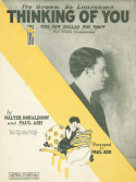 Thinking Of You, Walter Donaldson; Paul Ash, 1926