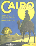 Cairo, Harold Weeks, 1919