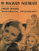 My Imaginary Sweetheart, Harry Akst, 1933