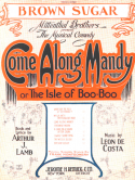 Brown Sugar, Leon De Costa, 1924