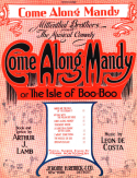 Come Along Mandy, Leon De Costa, 1924