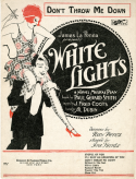 Don't Throw Me Down, J. Fred Coots, 1927