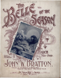 The Belle Of The Season, John W. Bratton, 1896