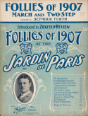 Follies Of 1907, Seymour Furth, 1907