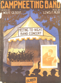 Camp Meeting Band, Lewis F. Muir, 1914