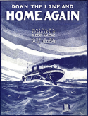 Down The Lane And Home Again, M. K. Jerome, 1919