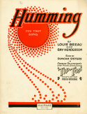 Humming, Louis Breau; Ray Henderson, 1920