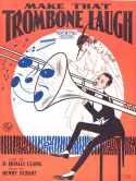 Make That Trombone Laugh, Henry Scharf, 1920