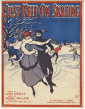 Just Keep On Skating, Muriel Pollock, 1917