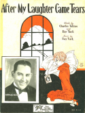 After My Laughter Came Tears, Roy Turk, 1928