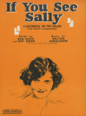 If You See Sally, Walter Donaldson, 1927