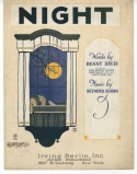 Night, Seymour B. Simons, 1922