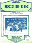 Irresistible Blues, Geo E. Jefferson, 1923