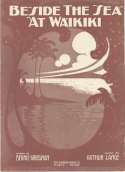 Beside The Sea At Waikiki, Arthur Lange, 1916