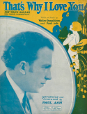 That's Why I Love You, Walter Donaldson; Paul Ash, 1926