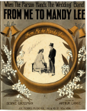 From Me To Mandy Lee, Arthur Lange, 1917