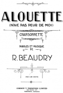 Alouette, R. Beaudry, 1931