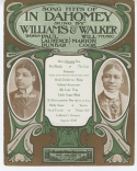 She's Dancing Sue, Will Marion Cook, 1902