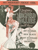 My Midnight Frolic Girl, Art Hickman; Ben Black, 1920
