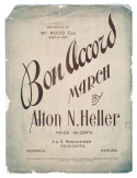 Bon Accord, Alton H. Heller, 1898