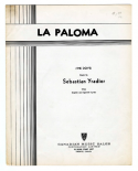La Paloma version 2, Sabastian Yradier