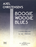 Boogie Woogie Blues, Axel Christensen, 1927