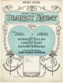 Sweet Peter, Richard Rodgers, 1925
