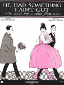 He Had Something I Ain't Got, Ray McNamara, 1923