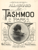 All Aboard For Tashmoo Park, Geo H. Finzel, 1908